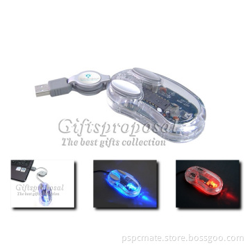 Transparent mini mouse